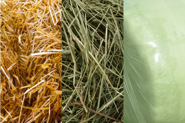 様々な種類の干し草、ロールベールに対応